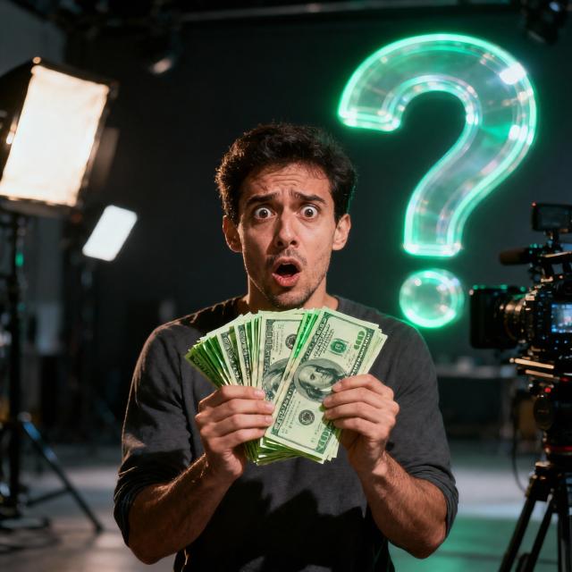 Tournage vidéo professionnel avec équipe et matériel